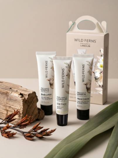 Wild Ferns Lanolin Mini Body Set Smooth Squad